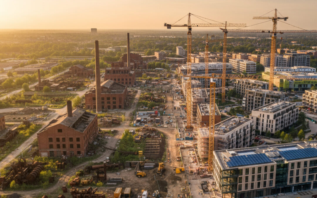 Pełna skuteczność w naborze 10.9 – dotacje na rewitalizację terenów poprzemysłowych trafiły na Śląsk