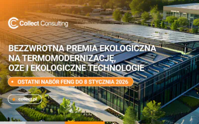 Premia ekologiczna dla firm z FENG – ostatni nabór!