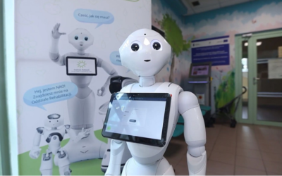 Roboty humanoidalne Nao, Sanbot i Pepper w Centrum Pediatrii w Sosnowcu