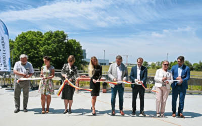 Otwarcie oczyszczalni ścieków Podłęże w Niepołomicach